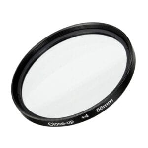 Kit Filtros Lentillas Aproximacion 58 Mm Close Up Lupa Negro