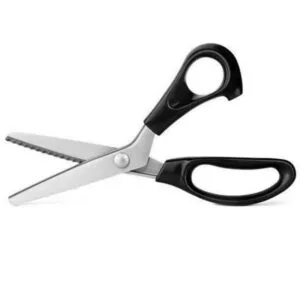 Tijera Sastre Zigzag Corte Ondas 2mm Acero Tela Papel Carton