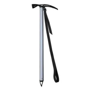 Piqueta Piolet De Travesía 76 Cm Acero Y Aluminio Montañismo Gris