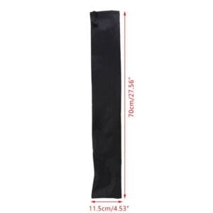 Funda Bolso Con Correa Para Guardado Bastones Trekking Negro