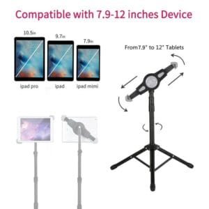Tripode Atril Soporte Metalico Extensible Para Tablet iPad
