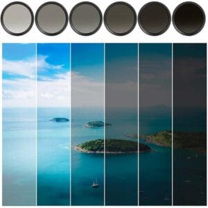 Kit Filtro Cpl Nd Star Genki P/celular Aro Magnetico Estuche