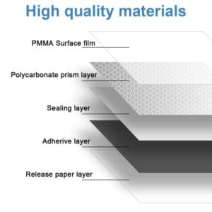 Cinta Reflectiva Blanca 5cm 10m Seguridad Vial Autoadhesiva Blanco