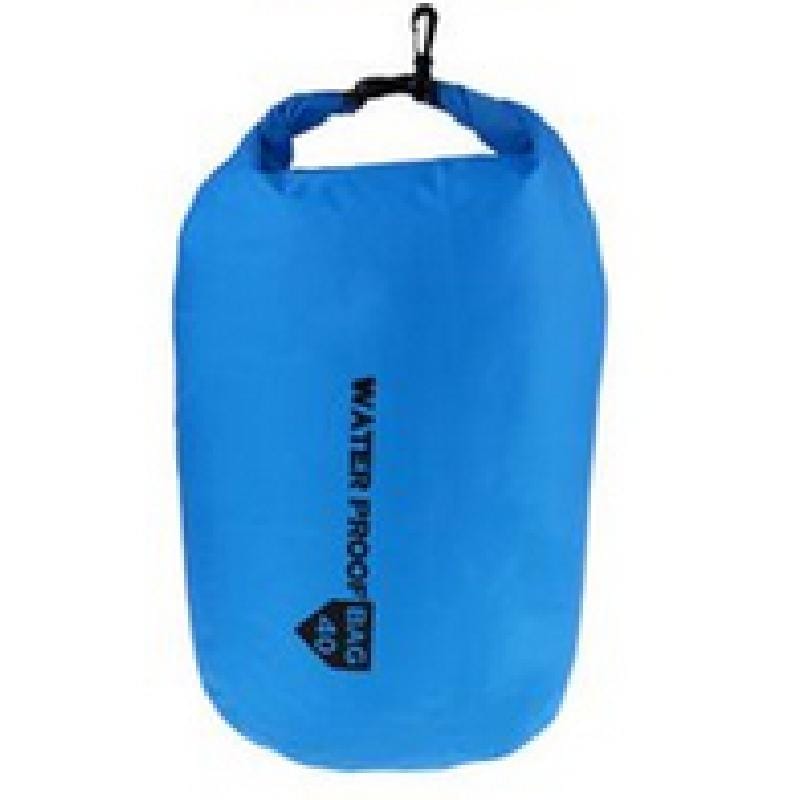 Bolsa Estanca 40 Litros Impermeable Seca Nautica Kayak Azul