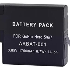 Bateria Para Gopro Hero 5 6 7 Ahdbt-501/601/701 Repuesto