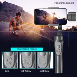 Estabilizador Gimbal 3 Ejes Celular Android iPhone Steadycam Negro