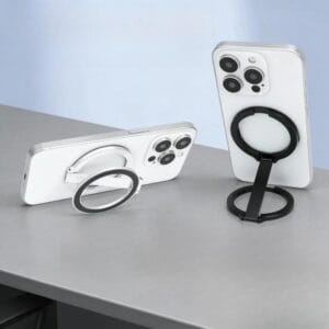 Soporte Magnético Para Celular Metalico Giratorio Plegable