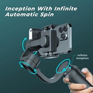 Estabilizador Gimbal 3 Ejes Celular iPhone Android Negro