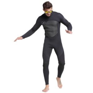 Traje Neoprene Sbart Wetsuit 4mm Negro Hombre