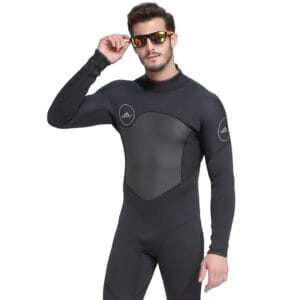 Traje Neoprene Sbart Wetsuit 4mm Negro Hombre