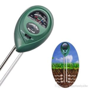 Medidor 3 En 1 Suelo Ph Humedad Luz Sin Bateria Indoor Grow