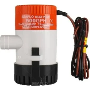 Bomba De Achique 12v 500gph Sumergible Electrica P Lancha