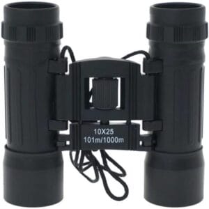 Binoculares Genki Compactos 10x25mm 1025 Negro