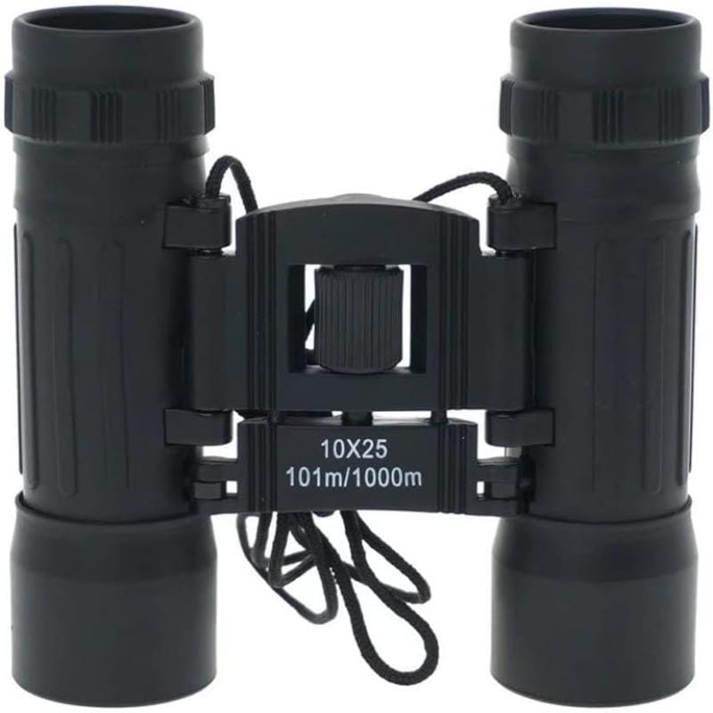 Binoculares Genki Compactos 10x25mm 1025 Negro