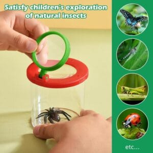 Lupa Visor Insectos Juguete Didactico Araña