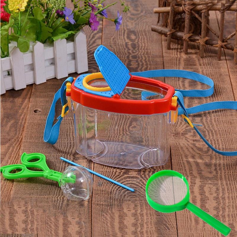 Lupa Visor Insectos Infantil Ideal Niños Escuela Aire Libre