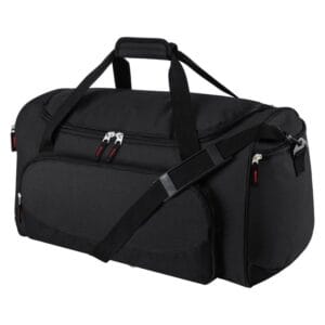 Bolso Deportivo Grande Gimnasio Viaje Natacion 55 L Negro Negro