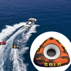 Inflable De Arrastre 1 Persona Gomon Triangular Con Cabo
