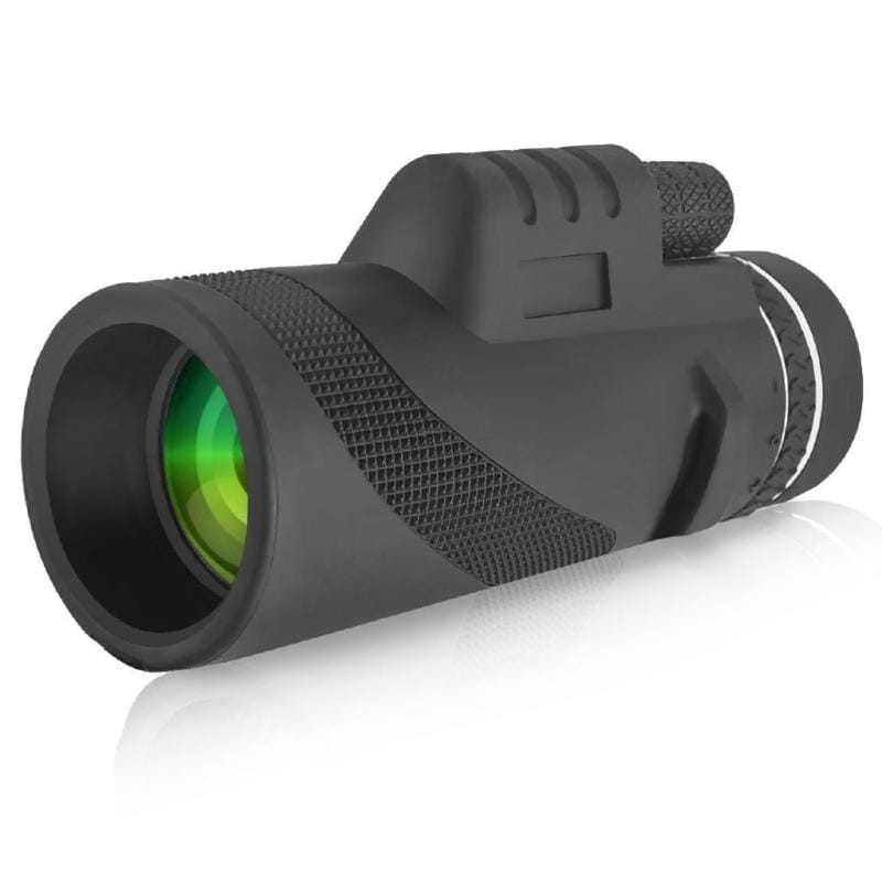 Monocular Genki 40x60 Lentes Multitratadas Negro