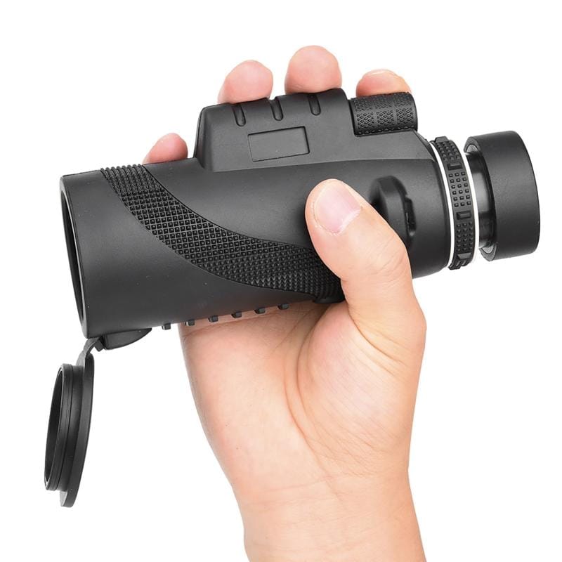 Monocular Genki 40x60 Lentes Multitratadas Negro