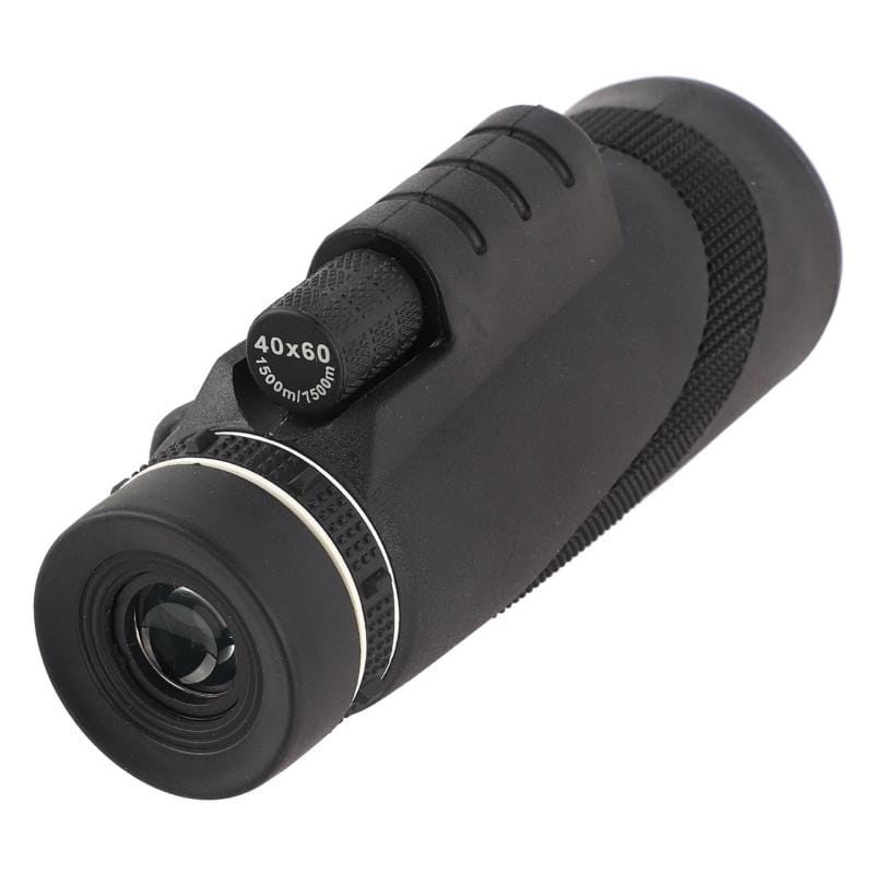 Monocular Genki 40x60 Lentes Multitratadas Negro