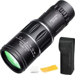 Monocular Genki 16x52 Mm Con Estuche Negro