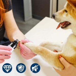 Lima Eléctrica Uñas Mascotas Silencioso Recargable Usb