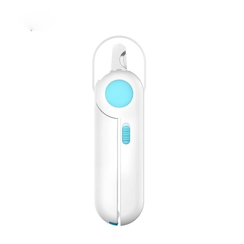 Alicate Corta Uñas Petgravity Perros Gatos Con Luz Rosa