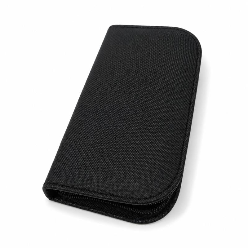 Set Manicura Genki 12 Piezas Estuche Negro Alta Calidad