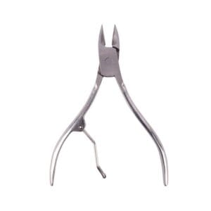 Alicate Genki Profesional Curvo Manicura Acero Inoxidable