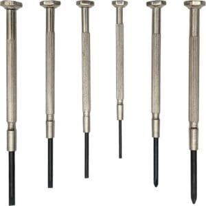 Set Destornilladores Genki Precision Relojero Plano Phillips