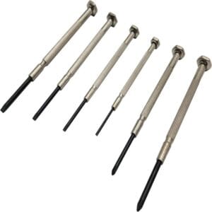 Set Destornilladores Genki Precision Relojero Plano Phillips