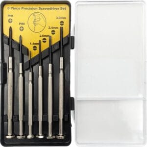 Set Destornilladores Genki Precision Relojero Plano Phillips