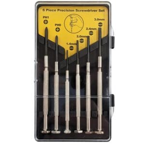 Set Destornilladores Genki Precision Relojero Plano Phillips
