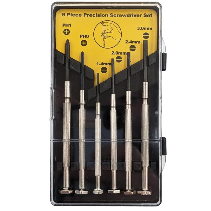 Set Destornilladores Genki Precision Relojero Plano Phillips
