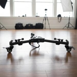 Dolly Profesional Jingmei 15 Kg Plegable P Trípode Negro