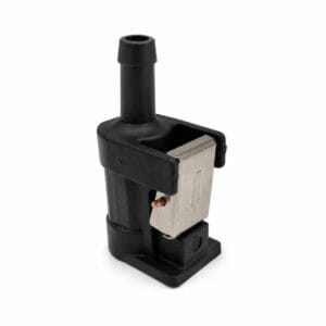 Conector Enchufe Mercury Hembra 9 Mm Combustible Negro
