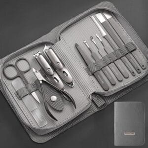 Set Manicura Genki 12 Piezas Profesional Uñas Alta Calidad