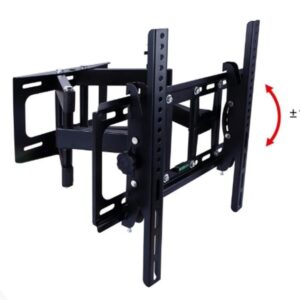 Soporte De Tv Genki 40 A 80 Pulgadas Rosbusto Reclinable Negro