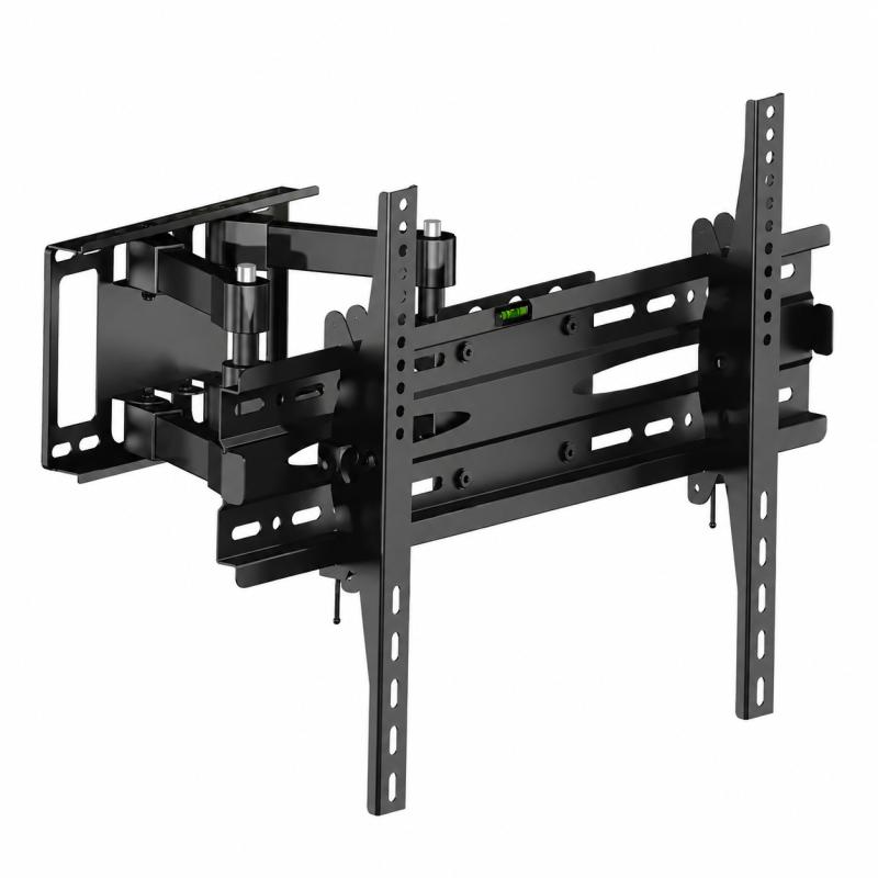 Soporte De Tv Genki 40 A 80 Pulgadas Rosbusto Reclinable Negro