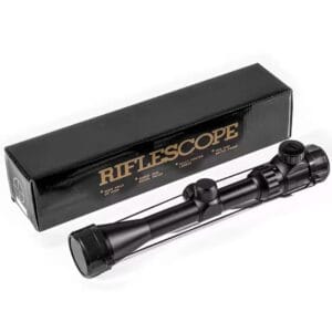 Mira Telescópica Aoeg 3-9x40 Con Anillos Alta Definición