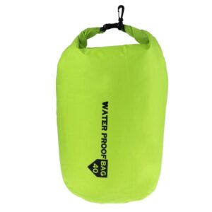 Bolsa Estanca 40 Litros Impermeable Seca Nautica Kayak Verde Lima
