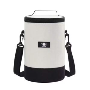 Lunchera Bolso Térmico Cooler Conservadora Camping Escolar Blanco