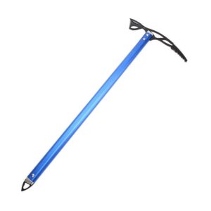 Piqueta Piolet De Travesía 76 Cm Acero Y Aluminio Montañismo Azul